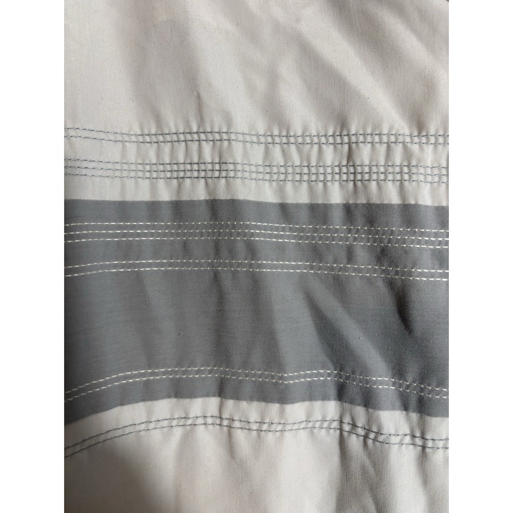 Woody's Retro Lounge Short Sleeve Button Up Size XL Grey - Picture 5 of 5